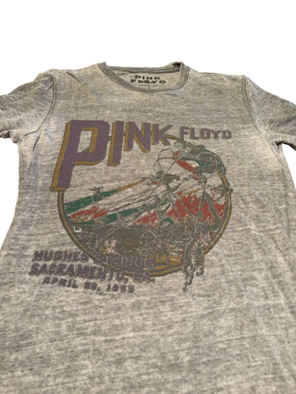 Lucky Brand Pink Floyd Graphic T-Shirt Size Small Classic Rock Band Tee